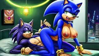 Sonic the Pussy Pounder LOVES to FUCK - porn video