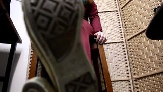 Christmas converse humiliation and worship - porn video