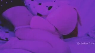 Amateur asian teen Humping bunny plushie fuck until orgasm webcam girl uncensored - porn video