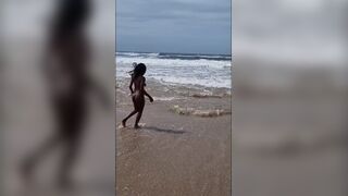 Day at South Africa official nude beach - porn video