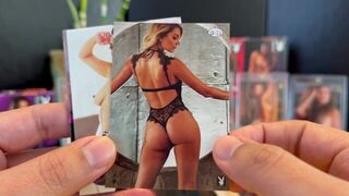 Playboy Sultry Lace Trading Cards Box Break Unboxing - porn video