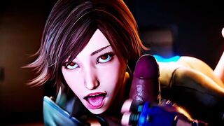 Asuka Kazama Gives A Gamer A Friendly Handjob Until He Blows His Coomer Load On Her Face - porn video