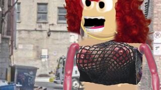 Street whore smokes rat poison - porn video